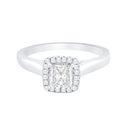 10kt Rose Gold Diamond Ring