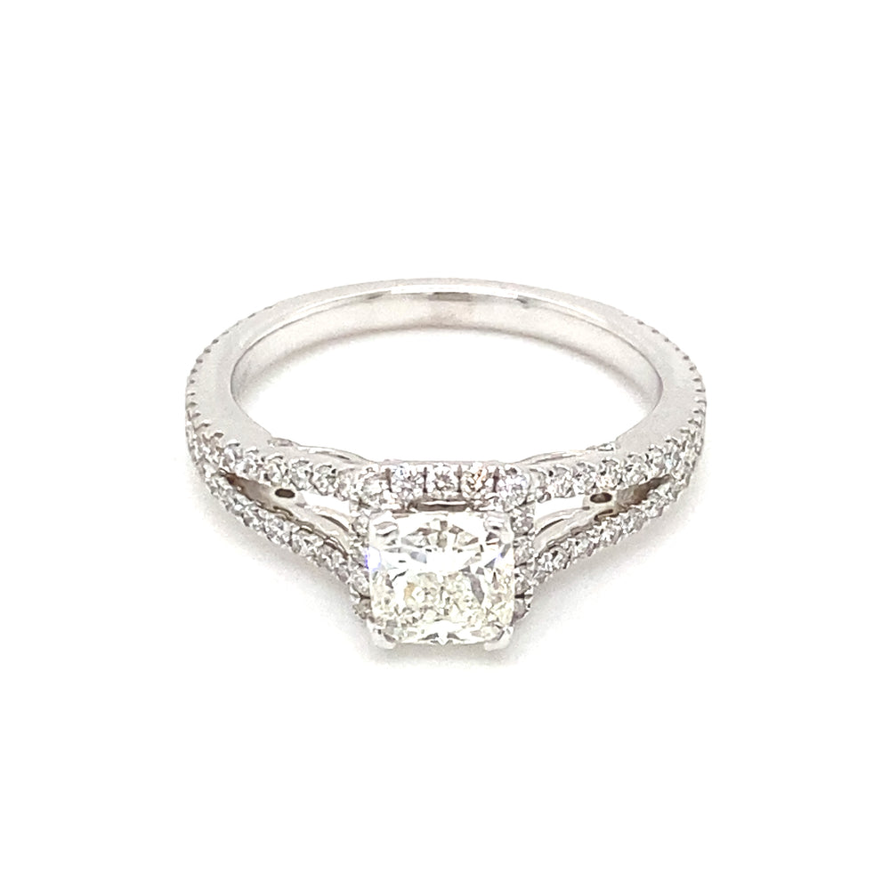 14kt White Gold 1.51ct Diamond Ring