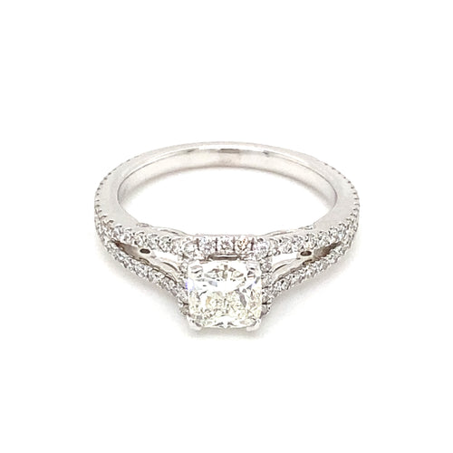 14kt White Gold 1.51ct Diamond Ring