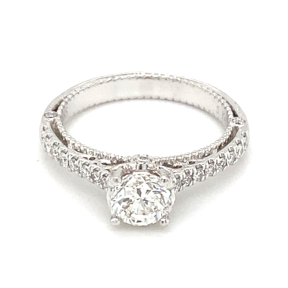 14kt White Gold 1.01ct Diamond Ring