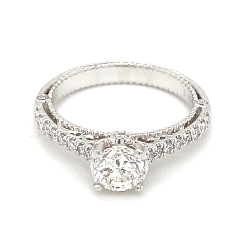 14kt White Gold 1.01ct Diamond Ring