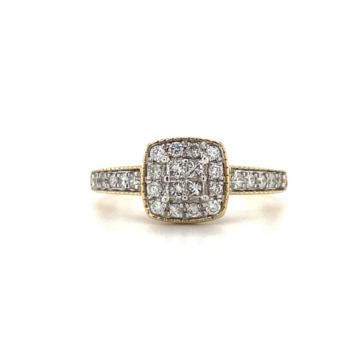 10kt Yellow Gold .40ct Diamond Ring