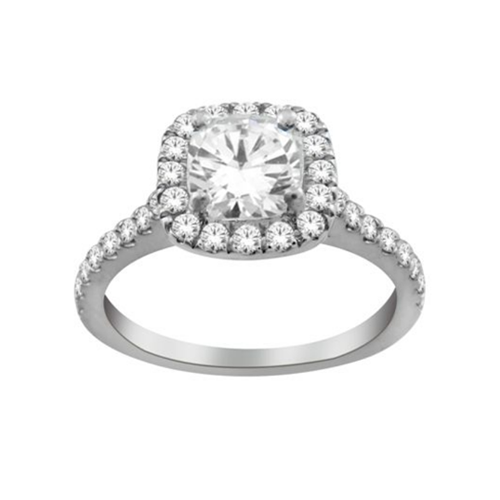 14kt White Gold 1.40 ct Diamond Engagement Ring