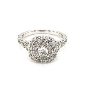 14kt White Gold 1.00ct Diamond Ring