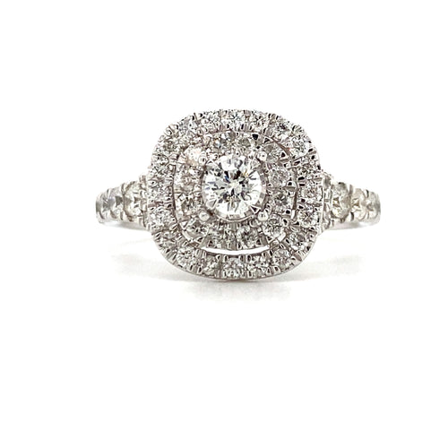 14kt White Gold 1.00ct Diamond Ring