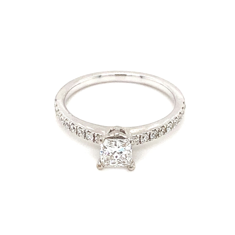 14kt White Gold .75ct Diamond Ring