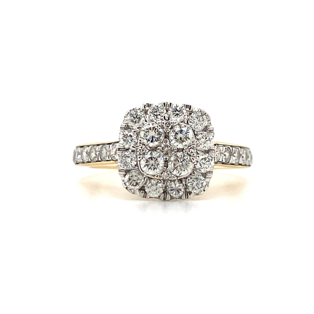 14kt Yellow Gold 1.00ct Diamond Ring