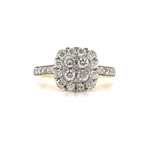 14kt Yellow Gold 1.00ct Diamond Ring