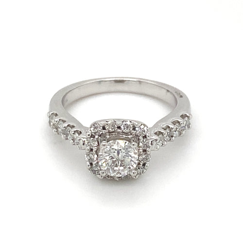14kt White Gold 1.20ct Diamond Ring