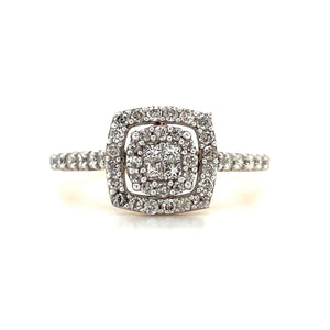 14kt Yellow Gold .50ct Diamond Ring