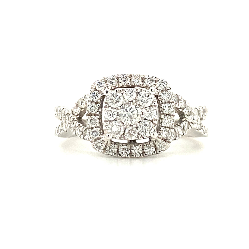 14kt White Gold .75ct Diamond Ring