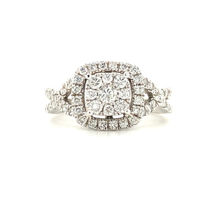 14kt White Gold .75ct Diamond Ring