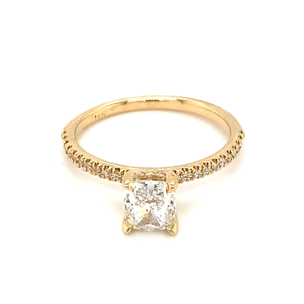 14kt Yellow Gold 1.18ct Diamond Ring