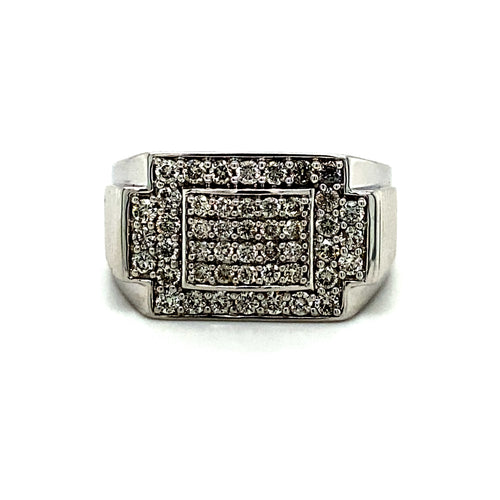 10kt White Gold 1.00ct Diamond Ring