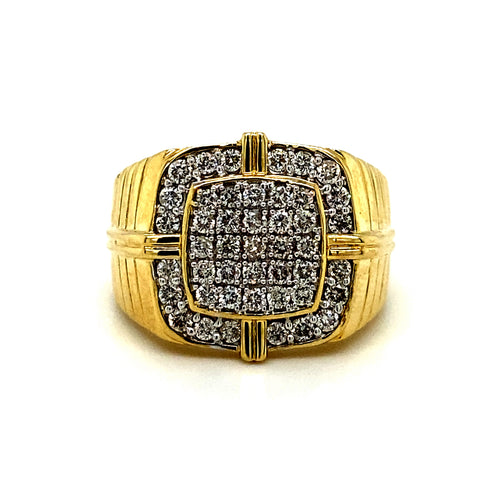 10kt Yellow Gold 1.00ct Diamond Ring