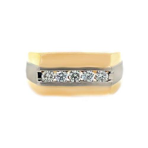 10kt Two-Tone Gold .50ct Diamond Ring
