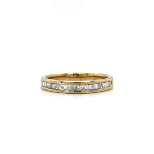 10kt Yellow Gold Diamond Band