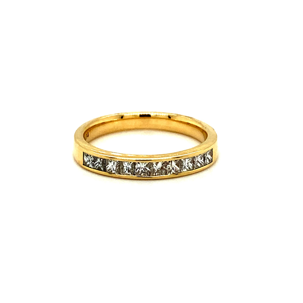 14kt Yellow Gold .50ct Diamond Band