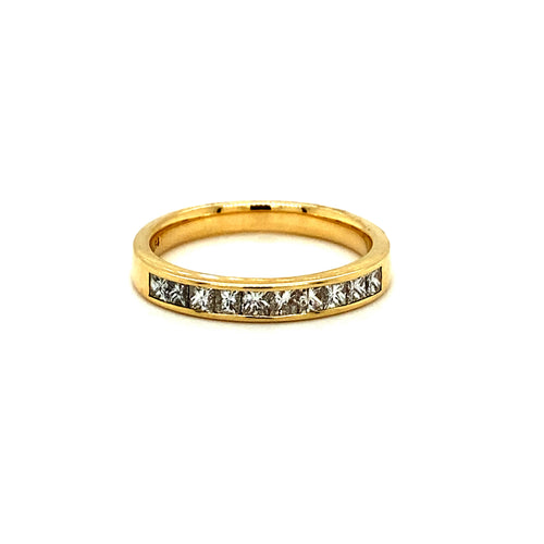 14kt Yellow Gold .50ct Diamond Band