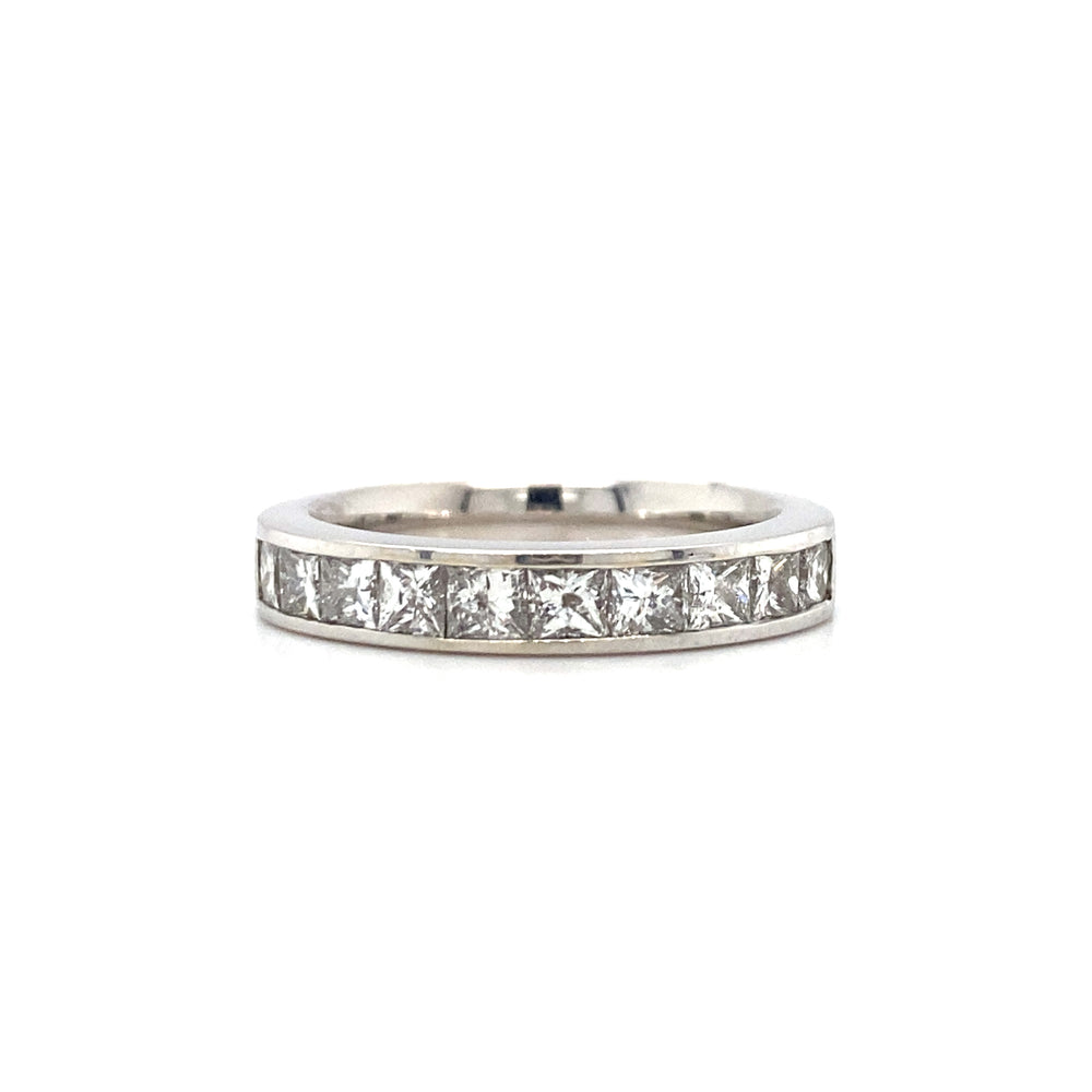 14kt White Gold 1.00ct Diamond Band
