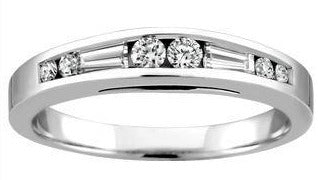 19kt White Gold Diamond Band