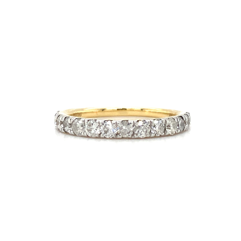 14KT Yellow Gold .75tw Diamond Band