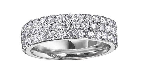 14kt White Gold 1.00 ct  Diamond Band