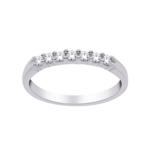 10kt White Gold .20 ct Diamond Band