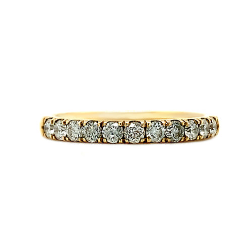 10kt Yellow Gold .50ct Diamond Band