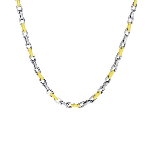 Italgem IP Two-Tone Stainless Steel 4.5 Cylinder Chain STTN9
