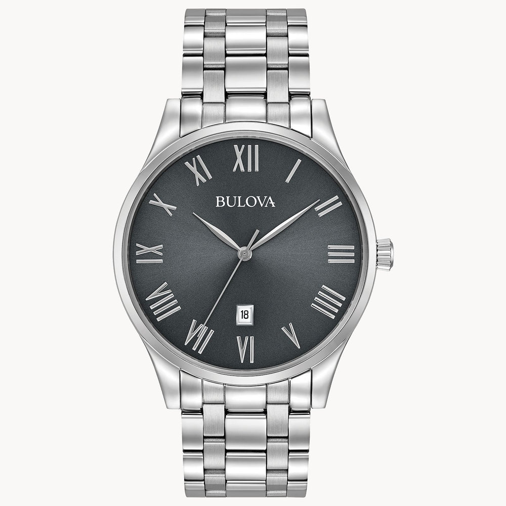 Bulova Classic Stainless Steel Watch 96B261
