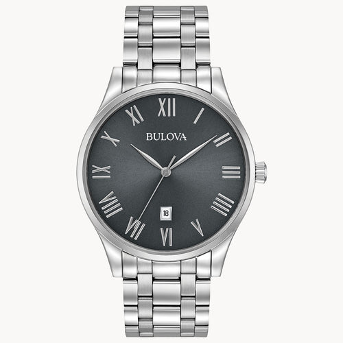 Bulova Classic Stainless Steel Watch 96B261