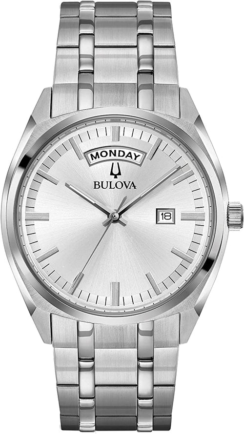Bulova Classic Silver-Tone Watch 96C127