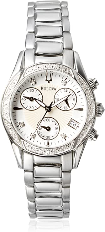 Bulova Regatta features a lustrous black mother-of-pearl dia, Holliday  Jewelry