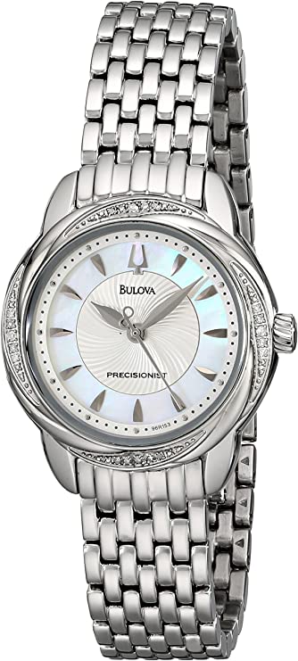 Bulova Precisionist Brightwater Swirl Watch 96R153