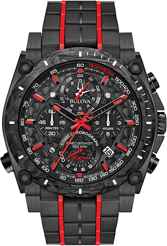 Bulova Precisionist Black Watch 98B313