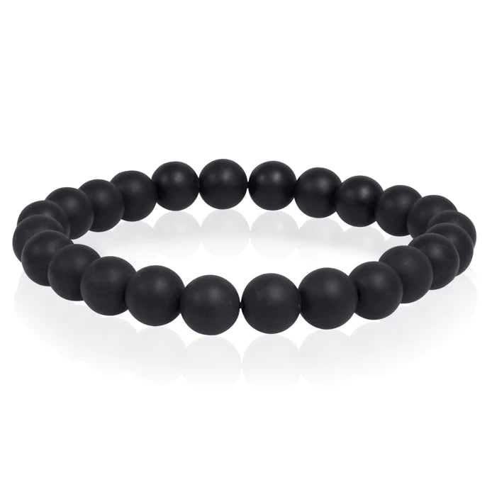 Italgem Onyx Bead Bracelet BB-3-M