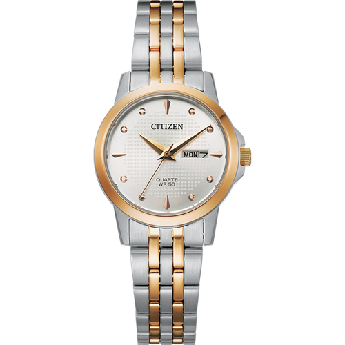 Citizen Quartz Two-Tone Stainless Steel Watch EQ0605-53A