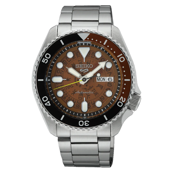 Seiko 5 Sport Brown Dial Watch SRPJ47K1F