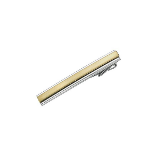 Stainless Steel Two-Tone Tie Bar