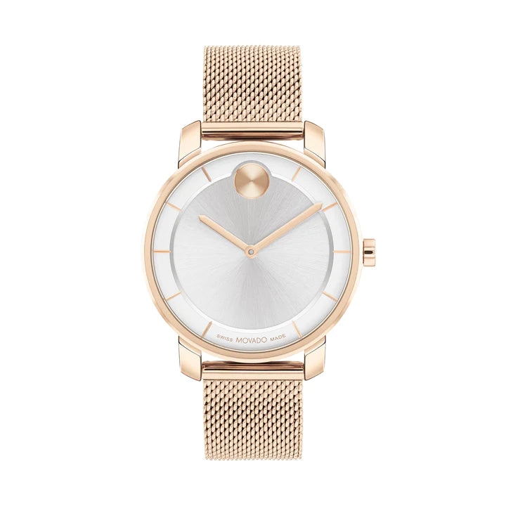 Rose gold movadon bold watches hotsell
